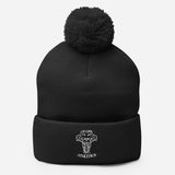 Ox Life Pom-Pom Beanie