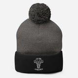 Ox Life Pom-Pom Beanie