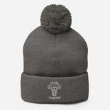Ox Life Pom-Pom Beanie