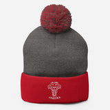 Ox Life Pom-Pom Beanie