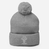 Ox Life Pom-Pom Beanie