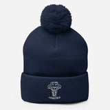 Ox Life Pom-Pom Beanie
