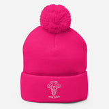 Ox Life Pom-Pom Beanie