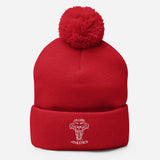 Ox Life Pom-Pom Beanie